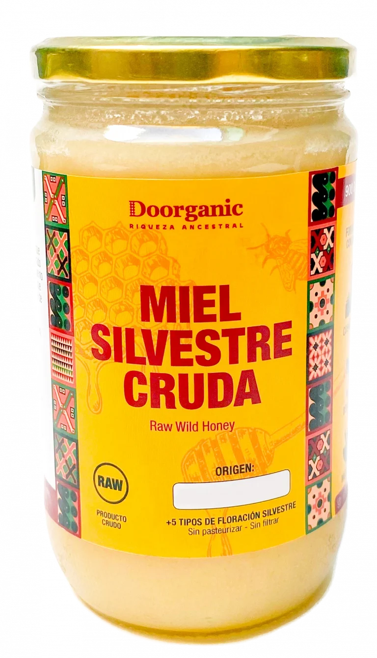 VII Miel cruda silvestre 1 kilo Doorganic